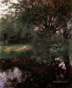 Un remanso en el paisaje de Wargrave John Singer Sargent Pinturas al óleo